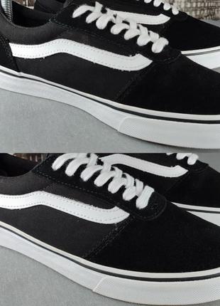 Женские кроссовки vans. кожаные кроссовки.8 фото