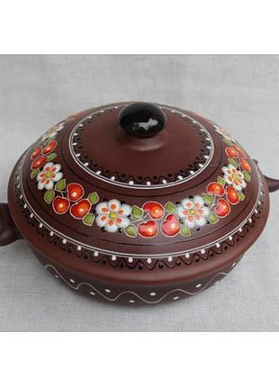 Дека маленька з кришкою "вишенька" (270мм, 1,75 л) срв000202