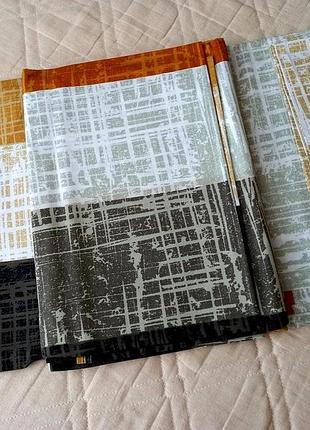 Комплект постільної білизни бязь "абстракція 1" (1,5-ний)