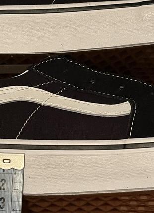 Vans кеды sk8-low black true white vnoa4uuk6bt1 вэнсы черные белые ванс венс sk8 скейт оригинал orig8 фото