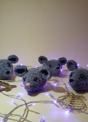 Мышка мышь мышонок плюшевый (маленький)1 фото