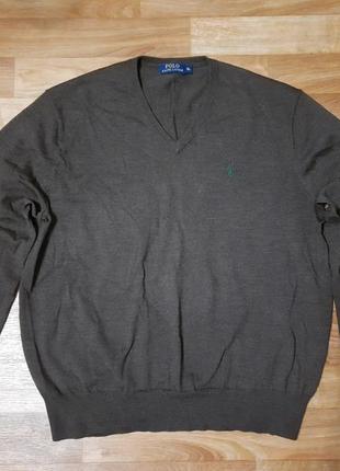 Polo ralph lauren свитер, полувер мужской.1 фото