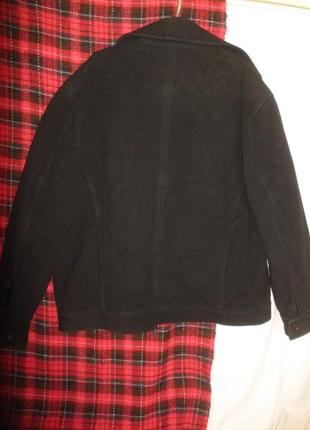 Демисезонное шерсть кашемир короткое пальто куртка paul berman5 фото