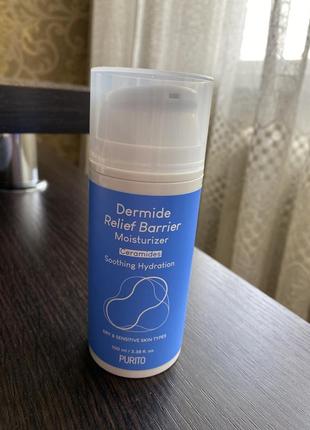 Зволожувальний барʼєрний крем для обличчя purito