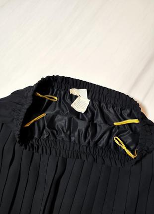 Charles voegele❤️‍🔥 черная плиссированная юбка7 фото
