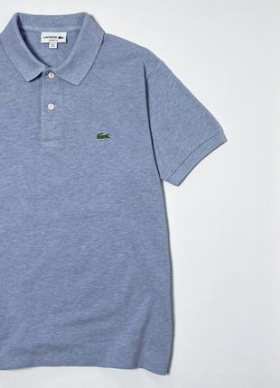 Идеальное состояние футболка поло lacoste с воротником3 фото