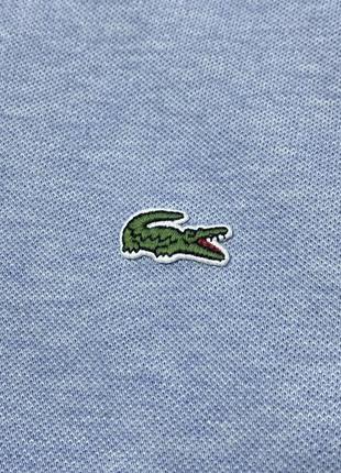 Идеальное состояние футболка поло lacoste с воротником5 фото