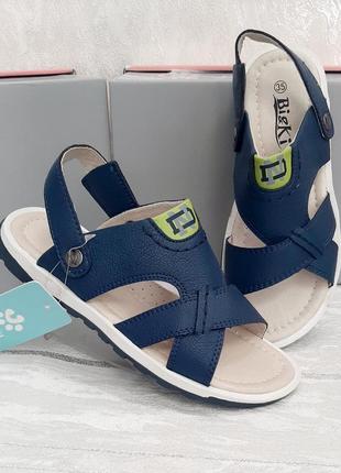 Нові босоніжки bi-ki на хлопчика підлітка