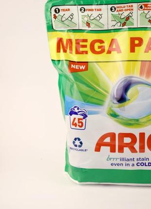 Капсули для прання кольорової білизни ariel color 45 шт італия4 фото