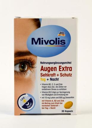 Біологічно активна добавка для здоров'я очей mivolis augen kap...