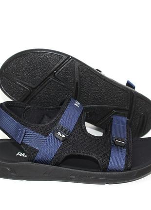 Сандалии 112274 текстильные, босоножки спортивные на липучках