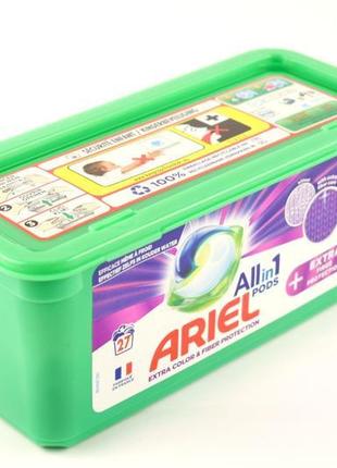Капсули для прання ariel all in 1 pods extra color 27 шт італія4 фото