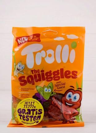 Желейні конфети trolli the squiggles 200г (німеччина)1 фото