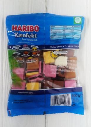 Желейні цукерки haribo konfekt 200гр. (німеччина)3 фото