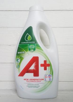 Гель для прання білого a+ a+ white 2,2л (55 циклів прання)