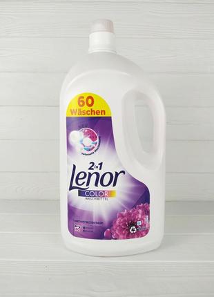 Гель для прання кольорового одягу color lenor 2in1 60 циклів п...