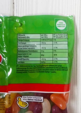 Желейні цукерки haribo jelly beans 175гр. (німеччина)3 фото