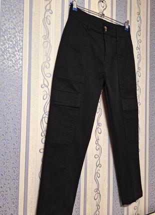 Стильные джинсы-карго f&f3 фото