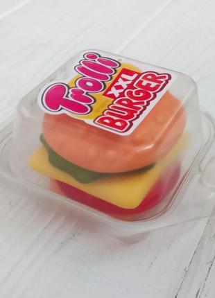 Желейні цукерки trolli gummi burger 50гр. (німеччина)