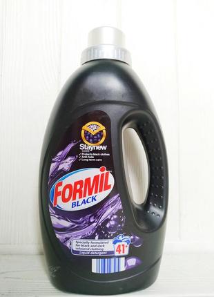 Гель для прання чорного formil black 1.5л (41 цикл прання)3 фото