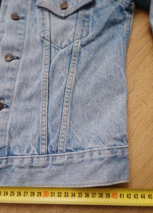 Куртка джинсовая винтажная vintage levis size 428 фото