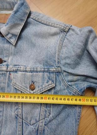 Куртка джинсовая винтажная vintage levis size 426 фото