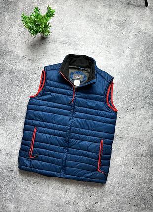 Мужской пуховый жилет jack wolfskin vest