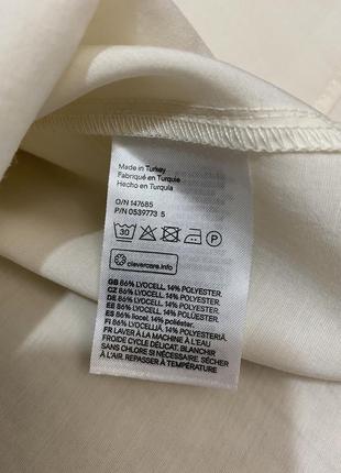 Блуза з драпіруванням h&m, р.s-m4 фото