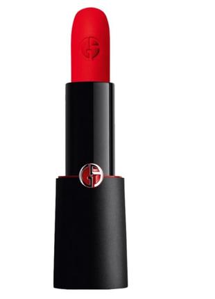 Матова губна помада giorgio armani rouge d'armani 402. об'єм 4.2 ml.1 фото