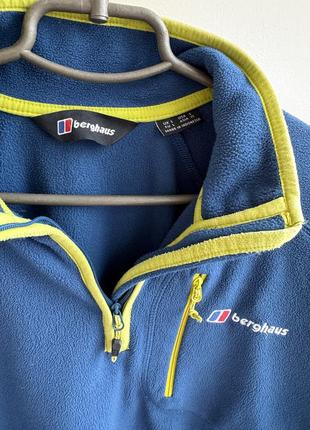 Berghaus флиска худи свитер кофта байка мужская синяя м л3 фото