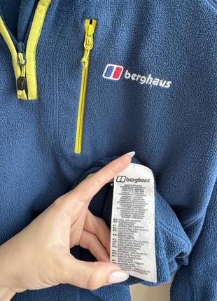 Berghaus флиска худи свитер кофта байка мужская синяя м л4 фото