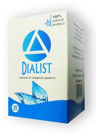 Dialist - капсули від цукрового діабету (діаліст)