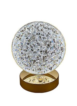 Нічник світлодіодний акумуляторний з usb світильник сенсорний ...