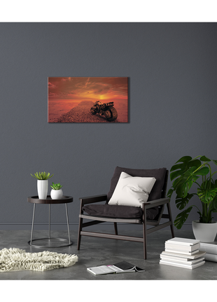 Картина на холсті "мотоцикл", картина на стену, декор на стену...3 фото