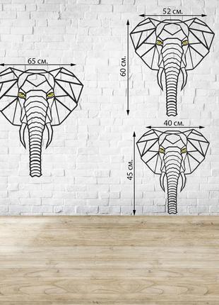 Дерев'яне панно слон, картина на стіну, декор на стіну, подарунок4 фото