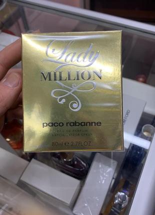 Paco rabanne lady million (пако рабан леди миллион) 80 мл