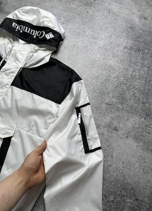 Мужская куртка columbia nylon windbreaker pullover jacket4 фото