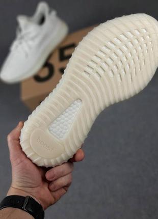 👟adidas yeezy boost 350 v2 (белые)8 фото