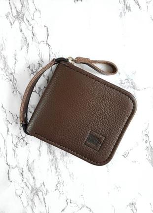 Гаманець жіночий міні . жіночий гаманець .шкіряний коричневий2 фото