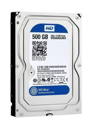 Жорсткий диск western digital blue 500gb 7200rpm 16mb sataiii ...