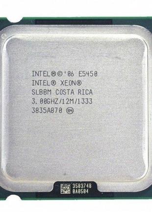 Процесор intel xeon e5450 3.00 ghz / 12m / 1333 (slbbm) s771, ...
