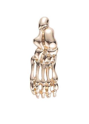 Брошка медична «скелет стопи».