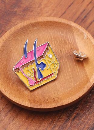 Брошка медична «епідерміс».