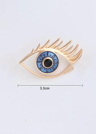 Брошка медична «око -1»
