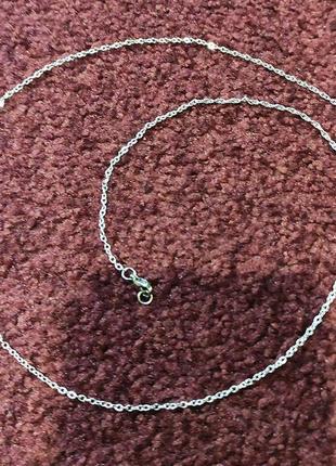 Ланцюжок плетіння "якірне" з нержавіючої сталі для жетона.