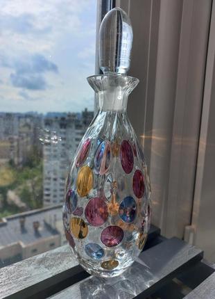 Редкий винтажный авторский графин немо