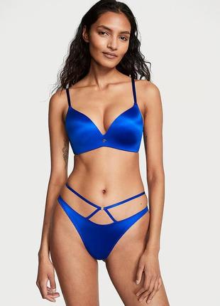 Сатинові трусики стрінги victoria's secret 🔥акція! 🔥отримай знижку 20%