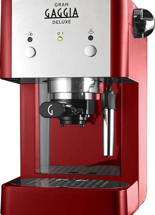 Кавоварка gran gaggia deluxe red