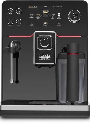 Кавомашина gaggia new accademia glass bk