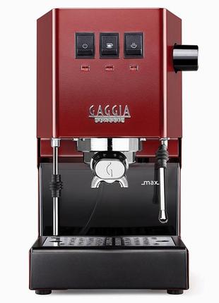 Кавоварка gaggia classic evo pro red